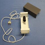 Pair of grey and white wall sconces by Preben Dahl for H. F. Belysning, 1960s