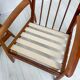 1960s vintage Danish mid-century teak armchair