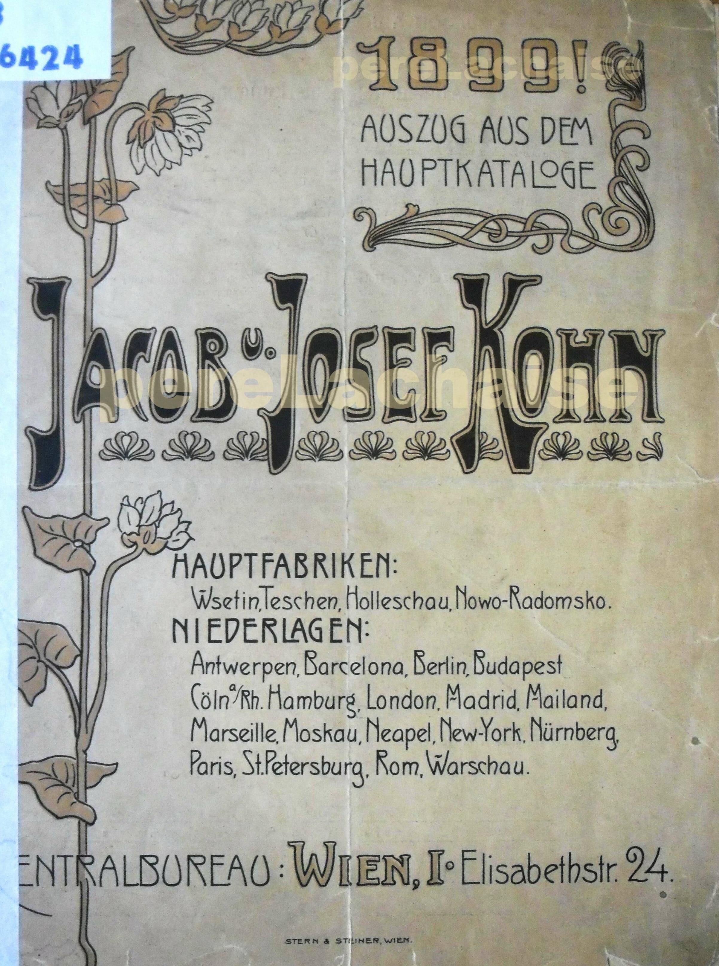 2 chairs n°14 - 1/2 by Kohn 1905, perforated wooden seats