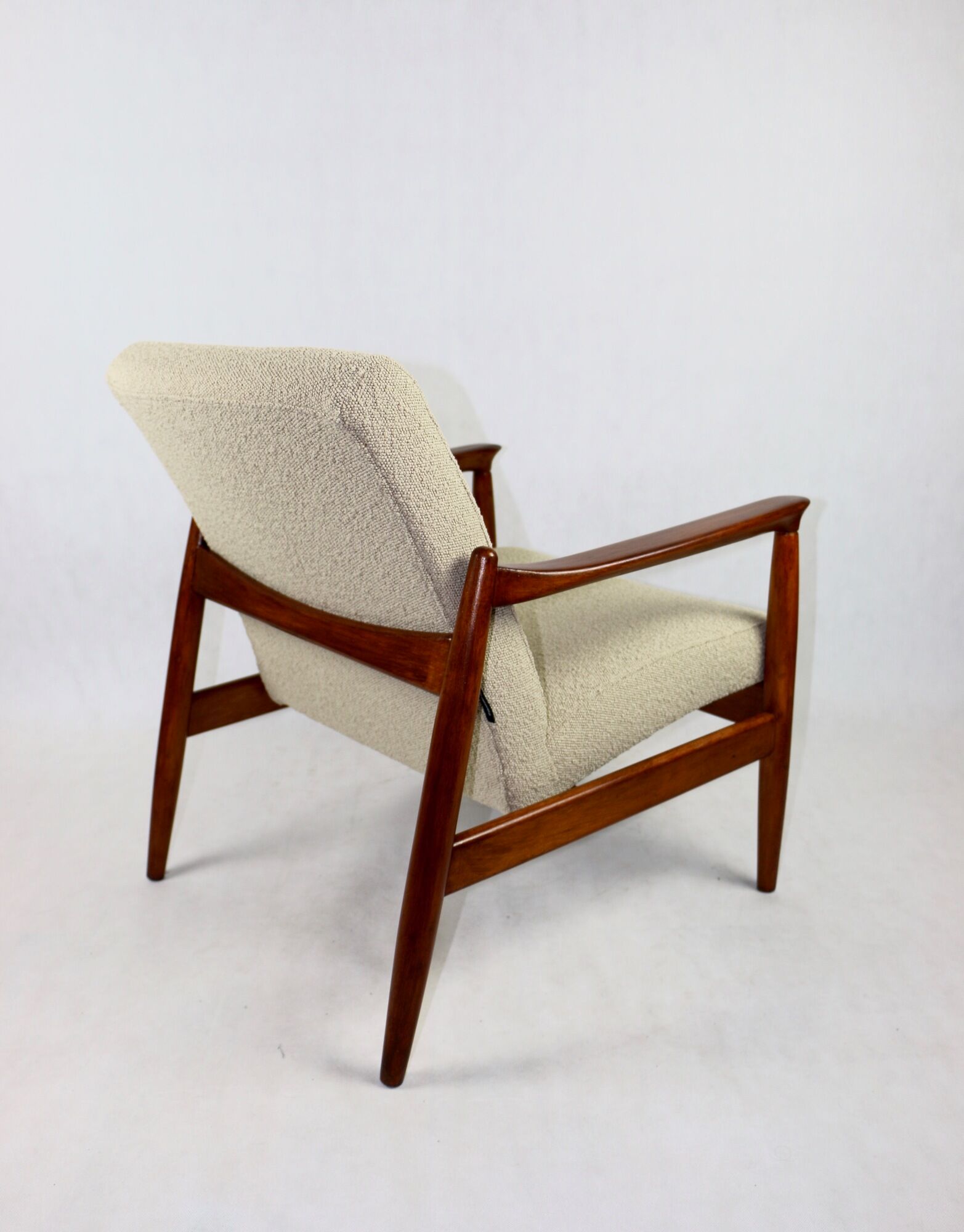 Beige Boucle GFM-64 Armchair