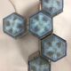 Appliques murales Poliarte Flush Mounts, 60's