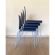 4 design chairs by Uwe Fischer B&B Italia