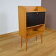 Blond & feet compass 1960 mahogany Vintage Secretary