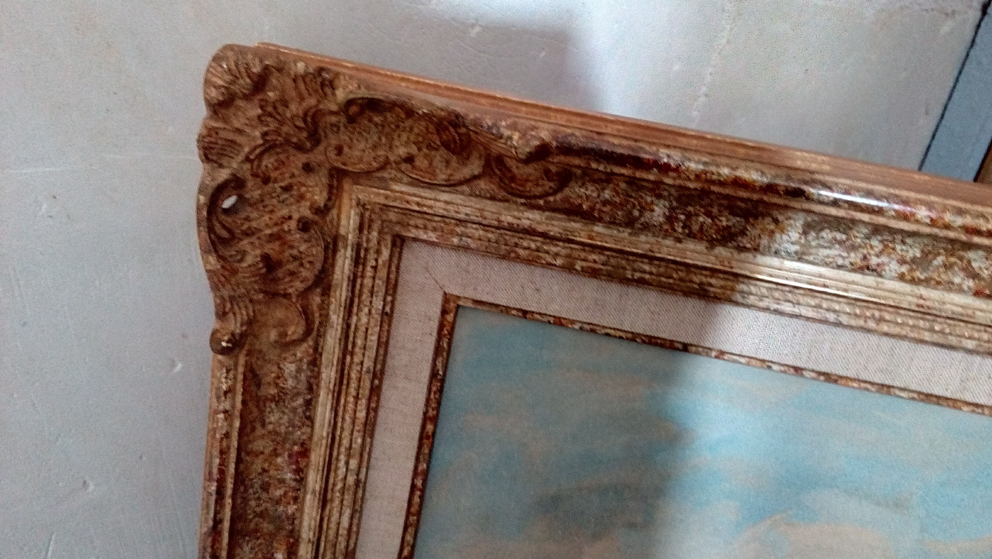 Marine lithograph reproduction table