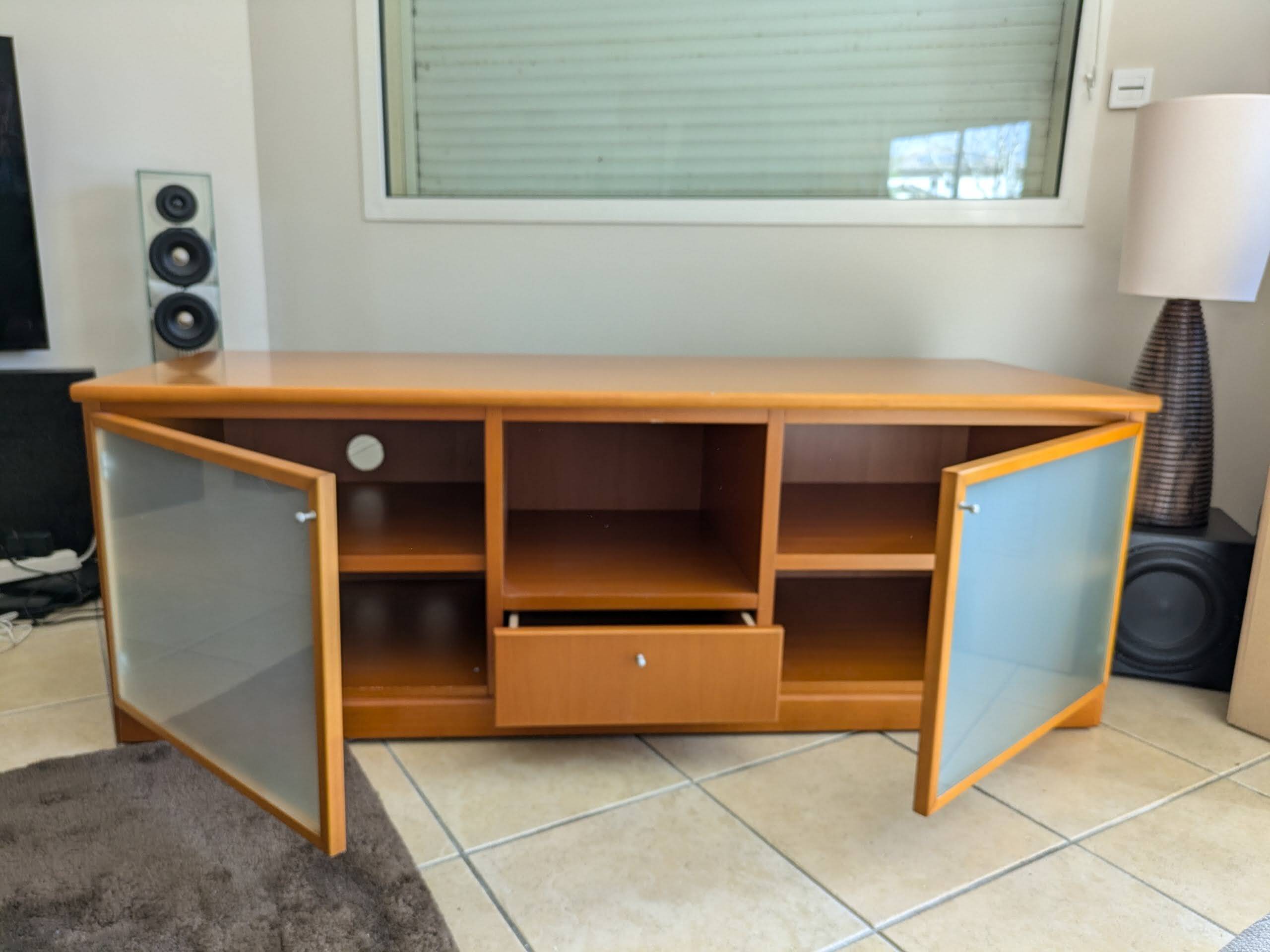 Low designer cabinet, CINNA model from the Roset line, dating from the 80s-90s