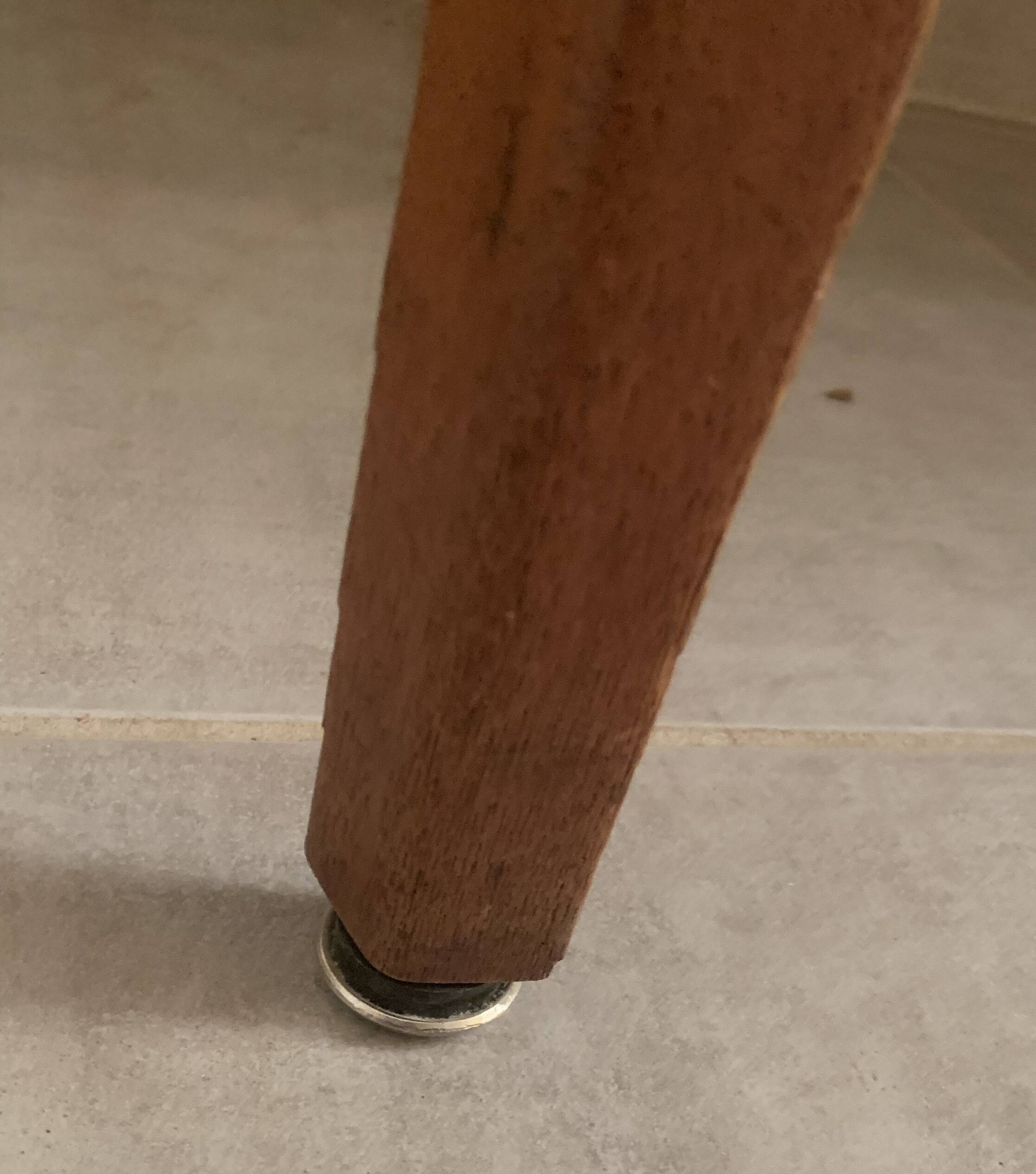 Large Scandinavian teak coffee table from the 60s