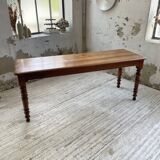 Walnut farm table 185 cm