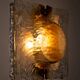 Toni Zuccheri, large wall lamp for Venini, Italy 1960's