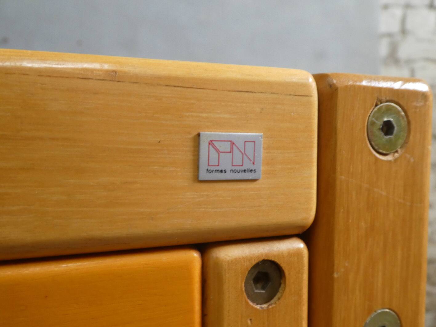 Elm desk, New Forms, 1980