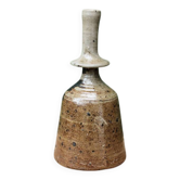 Bottle vase in pyrite stoneware, signed Jean Linard (1931-2010)
