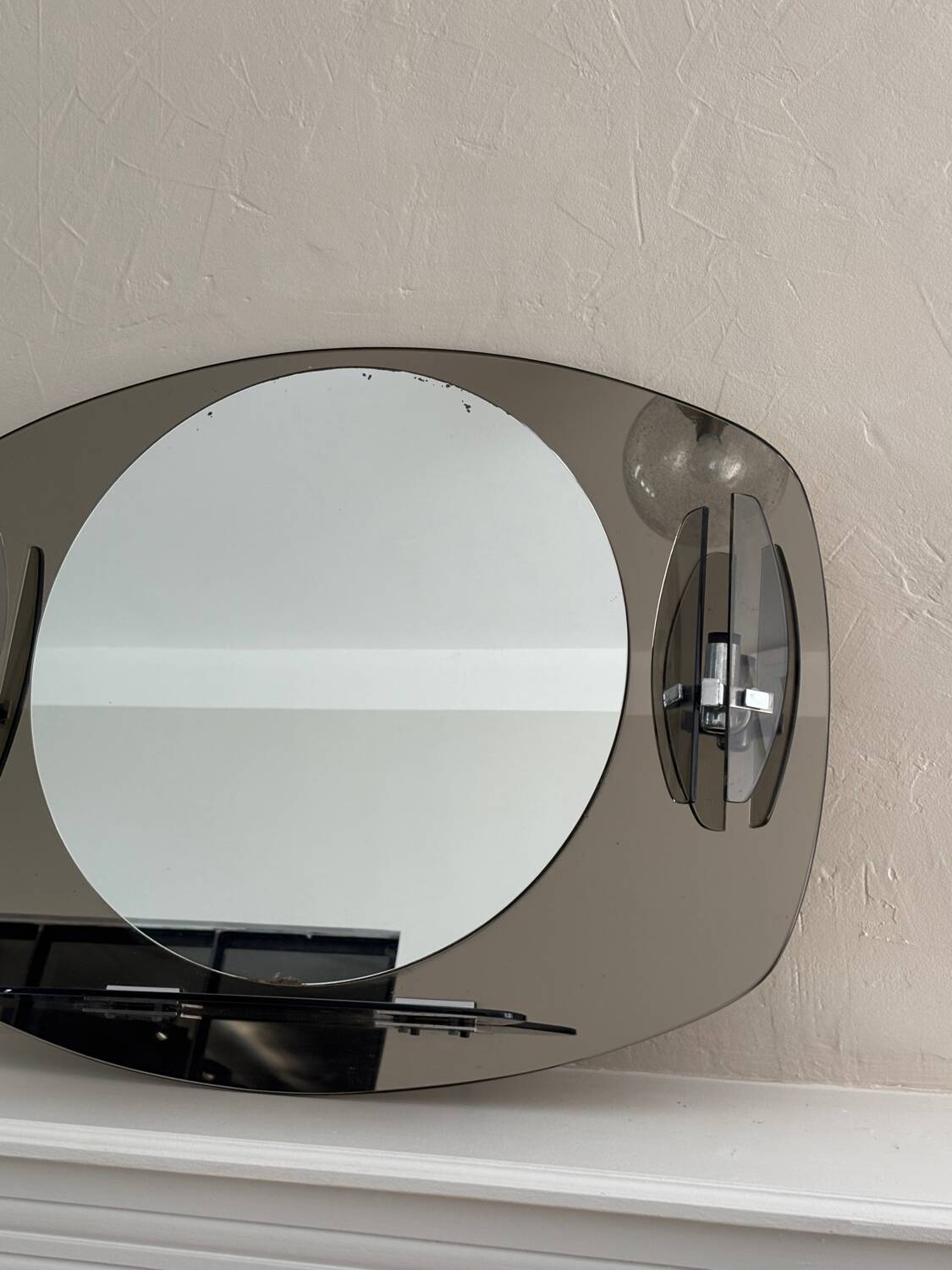 Smoked design light mirror 70
