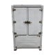 Meuble frigidaire ancien en émail meuble de metier
