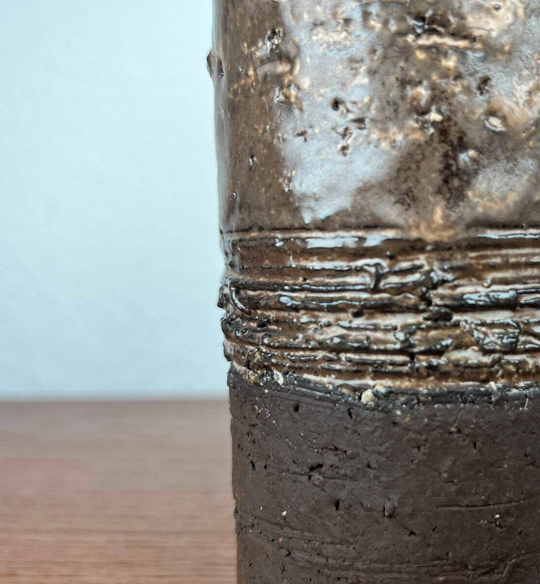 Mug Vase from Danish Modern Pottery Studio by Robert Rob Bentsen, 1960s