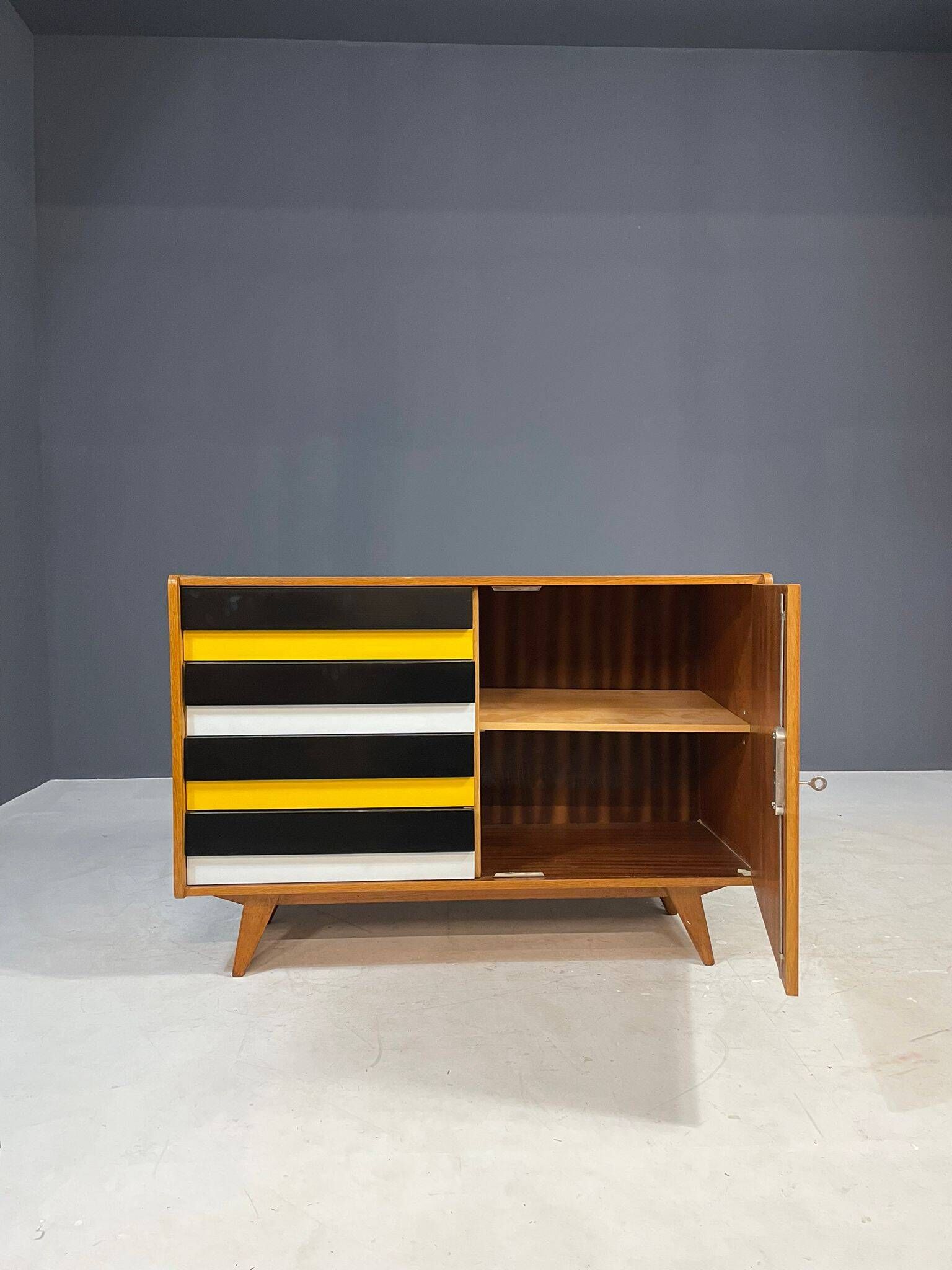 U-458 Sideboard by Jiří Jiroutek, Czechoslovakia, 1960s
