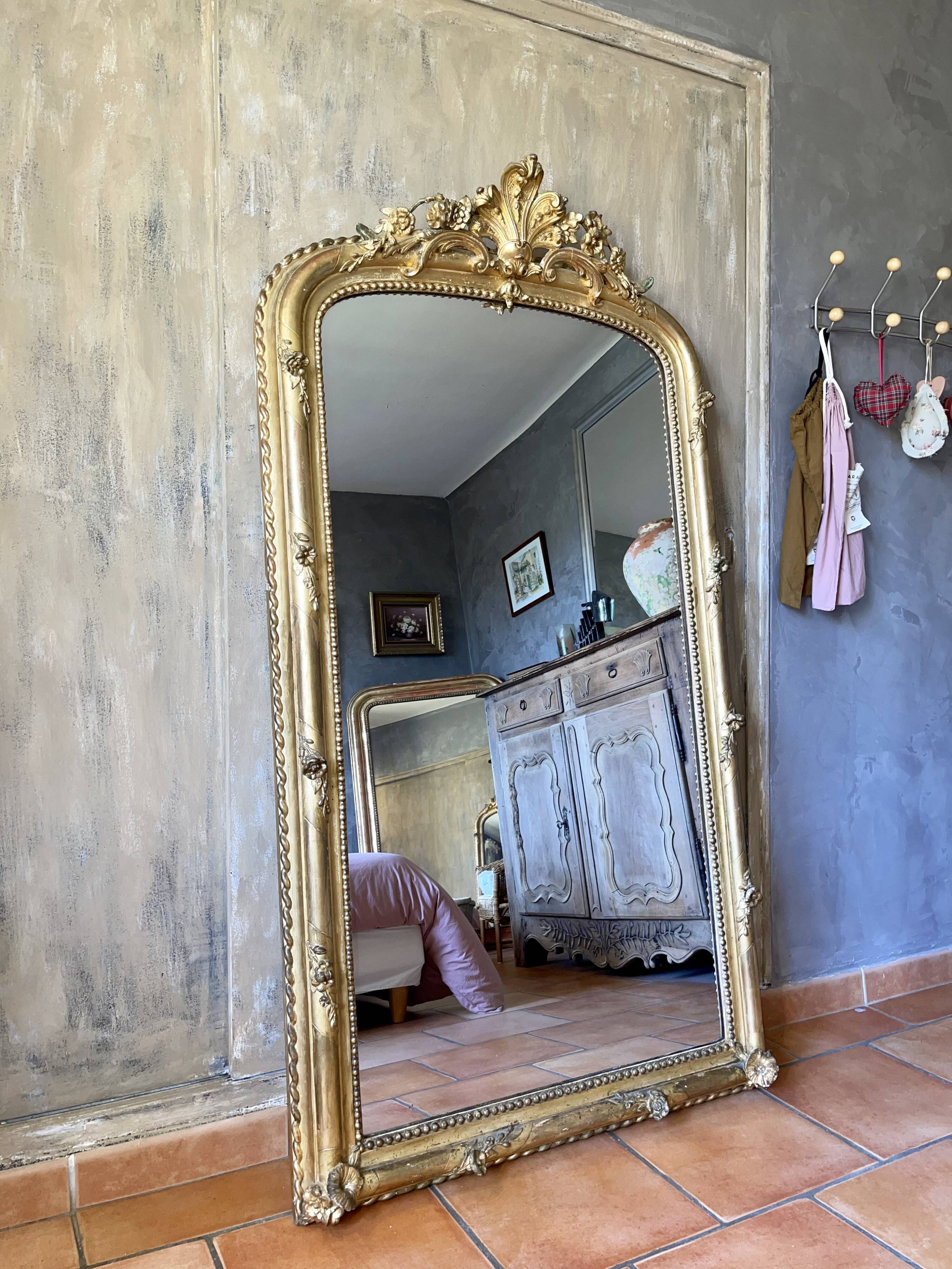 Louis XV style mirror