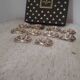 10 Christofle silver-plated knife rests