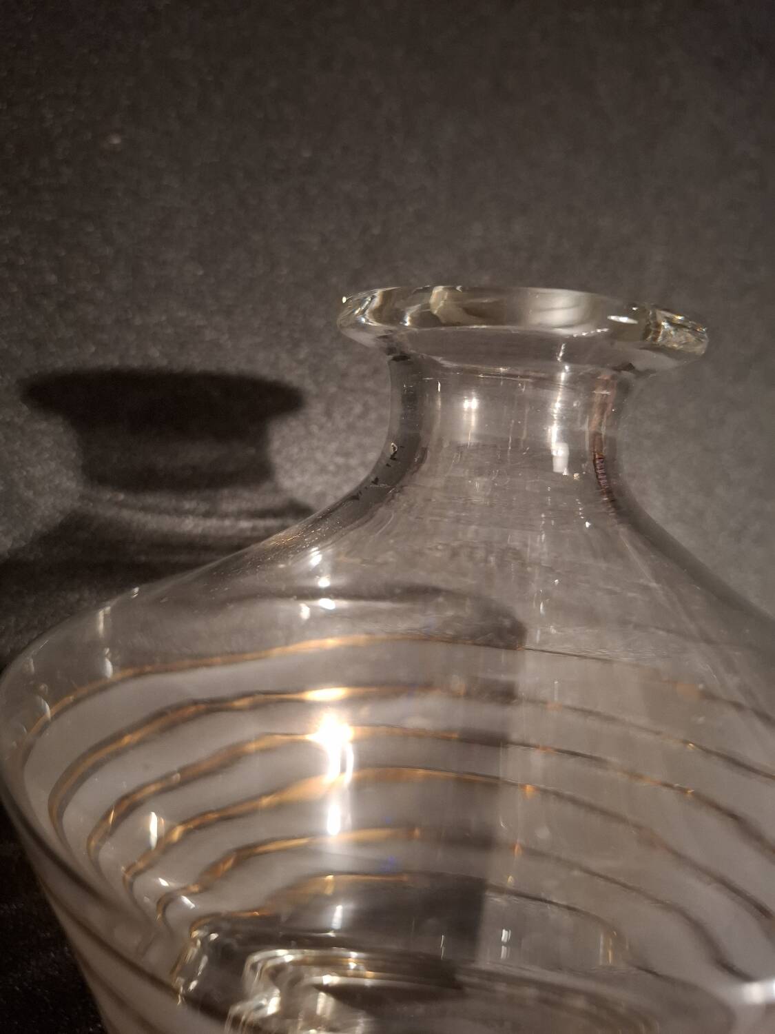 Art Deco liqueur carafe