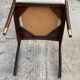 4 Scandinavian chairs in solid wood and white imitation leather