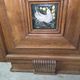 According to Maxime Old: decorative furniture in oak and ceramic from the Art Deco period (B)