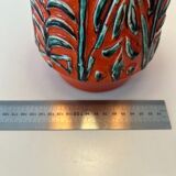 Atmospheric table lamp upcycled from Übelacker ceramic vase.