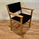 Set of 4 armchairs stamped Hans Wegner "Scandinavian design" 1960.