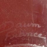 Ashtray / pocket tray Daum France in crystal