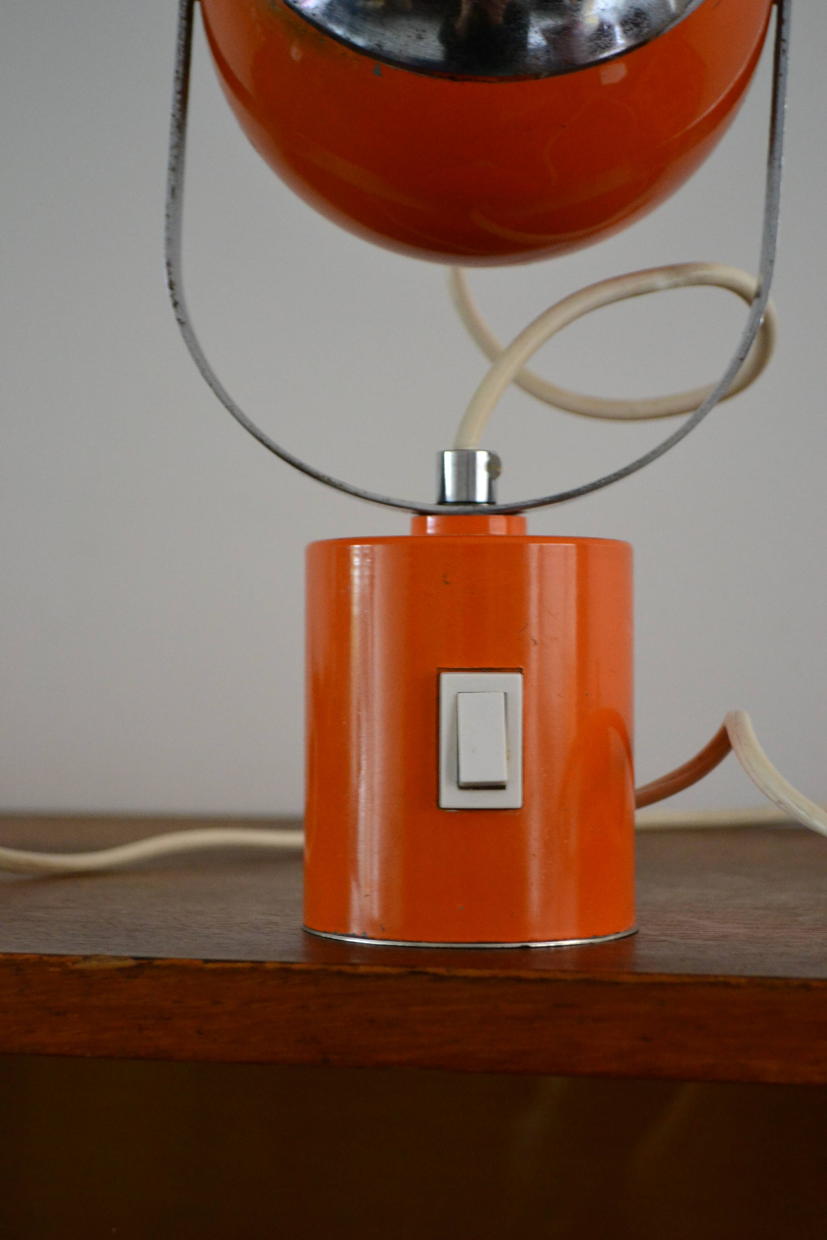 Eye ball lamp Goffredo Reggiani style 60s