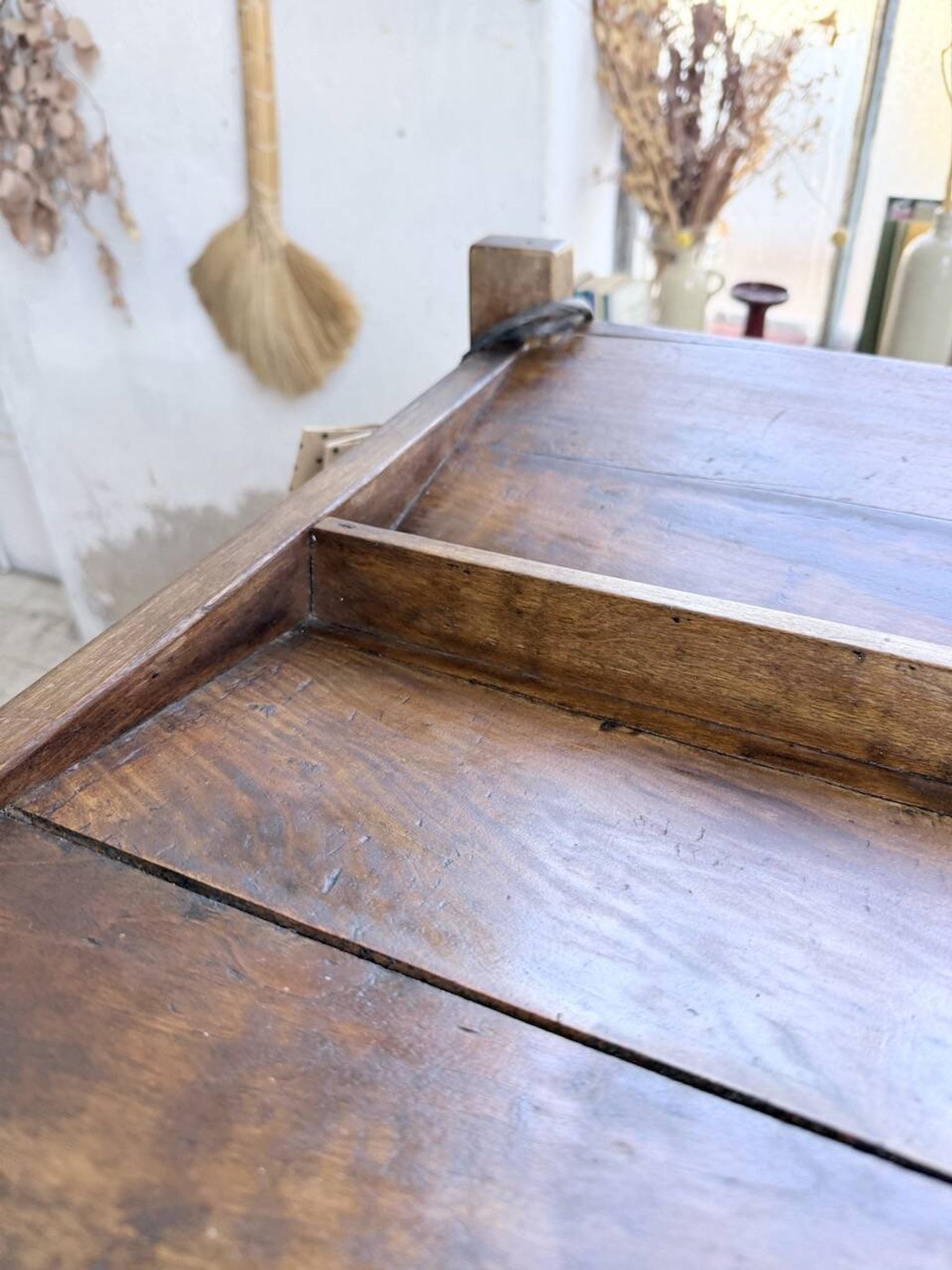 Old bakery shelf from the 1950s.