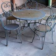 Garden furniture in iron