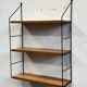 Vintage Wall Shelf / Wall Unit, String Sweden 1970's