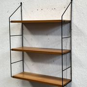 Vintage Wall Shelf / Wall Unit, String Sweden 1970's