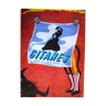 GITANES cigarettes poster "with or without filters"