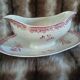 Antique sauce boat in ironstone Sarreguemines