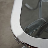 Table basse en verre, design danois, années 1970, production: Danemark