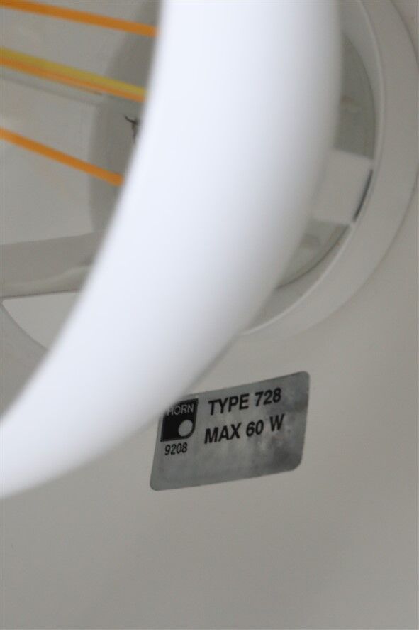 Set of 3 "Type 728" pendant lamps by E.S. Horn (Aalestrup) / 1980s / Danish modern design