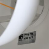 Set of 3 "Type 728" pendant lamps by E.S. Horn (Aalestrup) / 1980s / Danish modern design