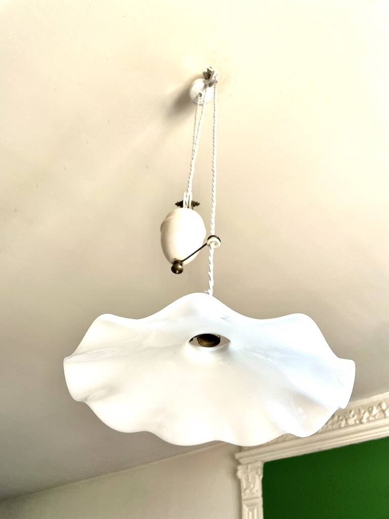 Opaline corolla pulley suspension rises and falls 1900