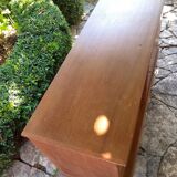 Row in vintage teak