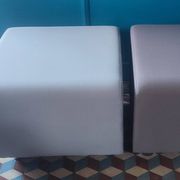 Set of 2 Haworth poufs