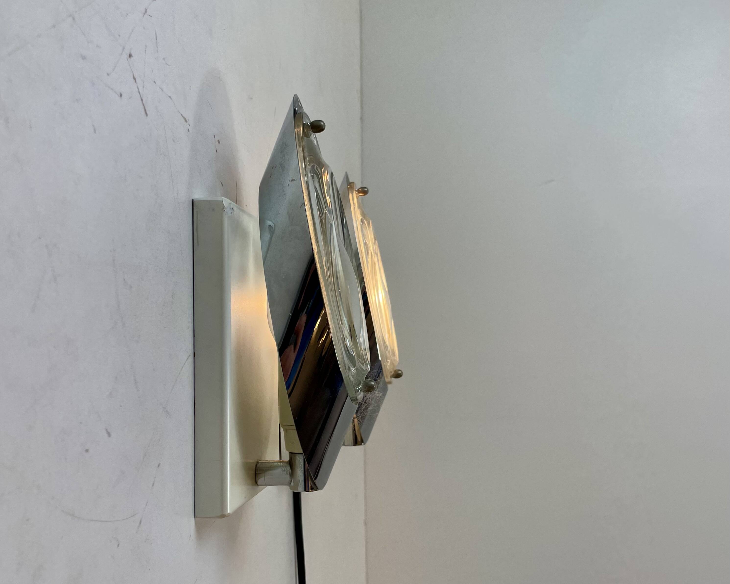 Pair of Wall Lamps by Oscar Torlasco for Stilkronen, Italy, 1970s