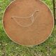Very Large Vintage 1970's Trinity Plastic Mirror - 77cm Diameter