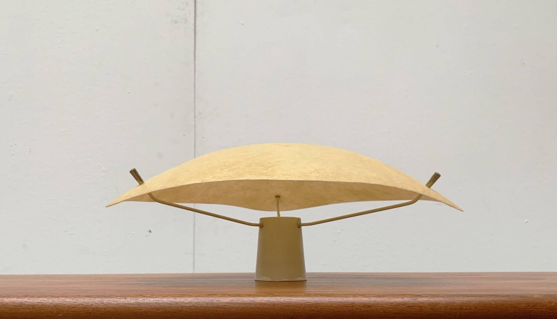 1960s minimalist fibreglass ceiling lamp