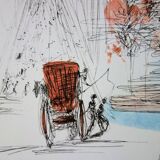 Salvador Dali: New York City, Plaza - Signed Lithograph