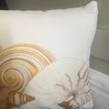 Shell and Coral cushion