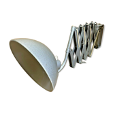 Beautiful accordion wall lamp 50,60', vintage lamp zigzag industrial design