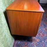 Enfilade vintage rétro vintage en teck par Beautility 1960