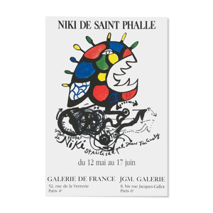 Affiche 1989 niki de saint phalle