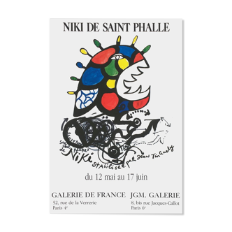Affiche 1989 niki de saint phalle