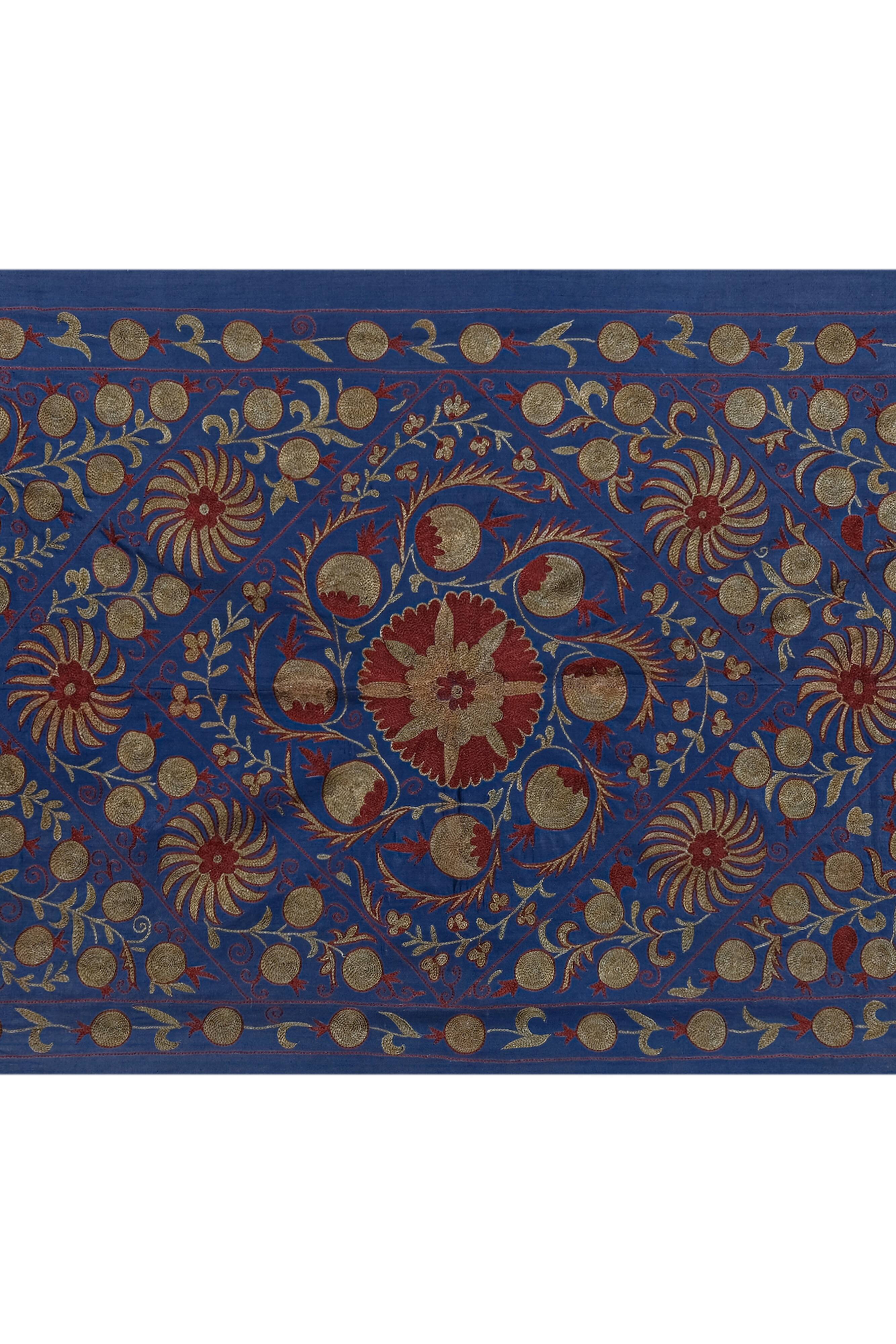 Hand knotted rug, vintage turkish rug 100x194 cm