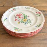 Lunéville dessert plates